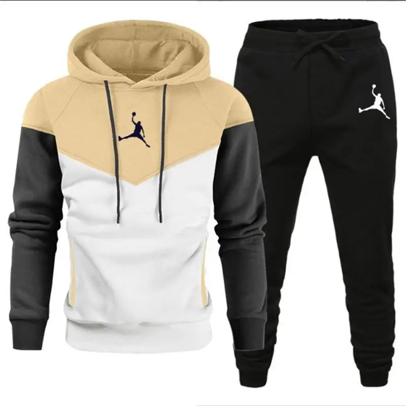 Jogging Suit, Jacket, Hooded Sweatshirt And Sweatpants, 2-Piece Set