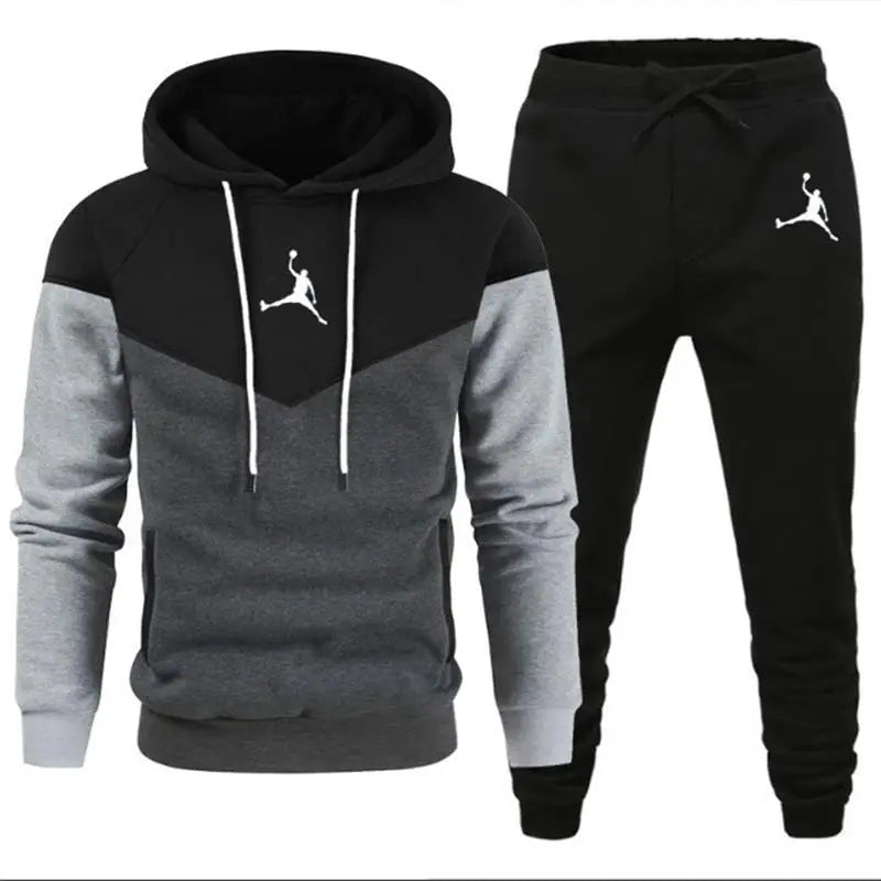 Jogging Suit, Jacket, Hooded Sweatshirt And Sweatpants, 2-Piece Set