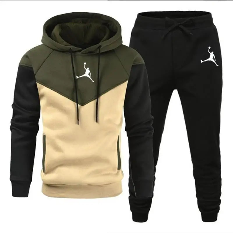 Jogging Suit, Jacket, Hooded Sweatshirt And Sweatpants, 2-Piece Set