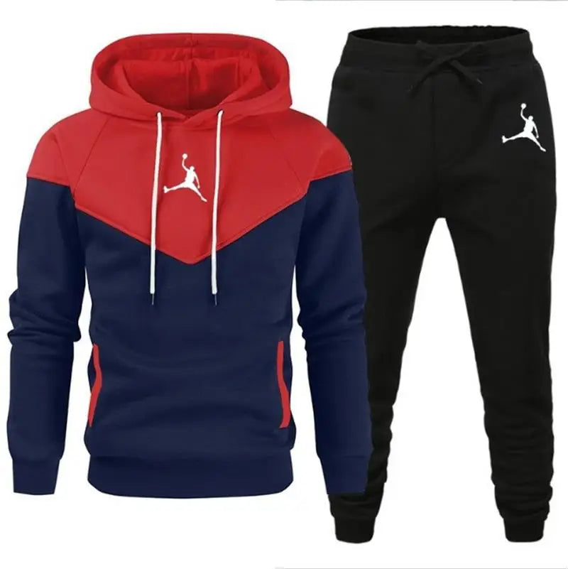 Jogging Suit, Jacket, Hooded Sweatshirt And Sweatpants, 2-Piece Set